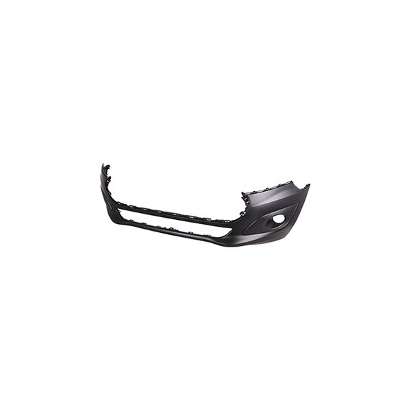 Front bumper cover lower FORD TRANSIT CONNECT 2014-2018; with Pre-Cut Fog Lamp Holes; w/o Parking Aid Sensor Holes; Prime