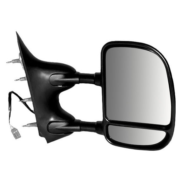 RT Mirror outside rear view FORD E-150 2003-2008; power remote; telescoping double swing