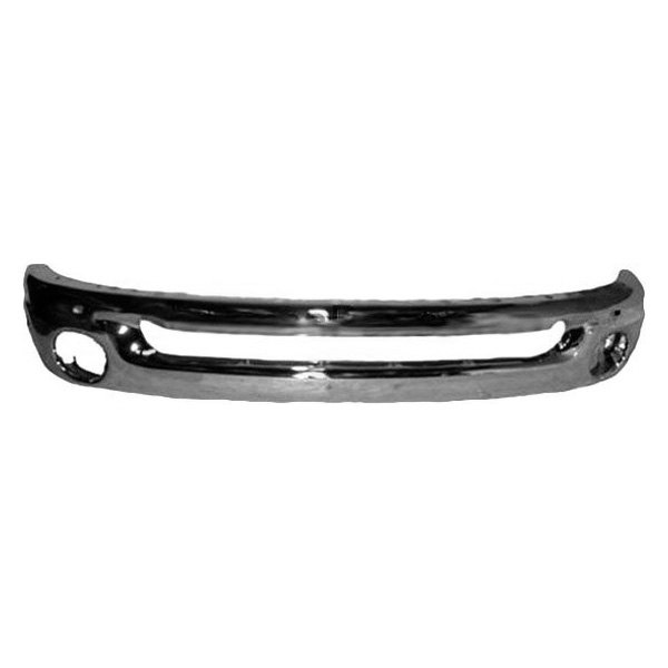 Front bumper face bar DODGE RAM 1500 2002-2009; R1500 MEGA CAB;w/o Sport Pkg; Chrome; Original Design