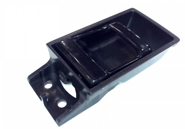 [80670-55G03] LH=RH Interior door handle NISSAN PICKUP 1987- 1995; Black Plastic