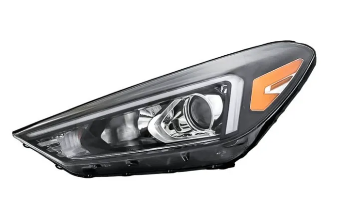 LT Headlamp assy composite HYUNDAI TUCSON 2019-2021; Halogen; w/LED Position Lamp