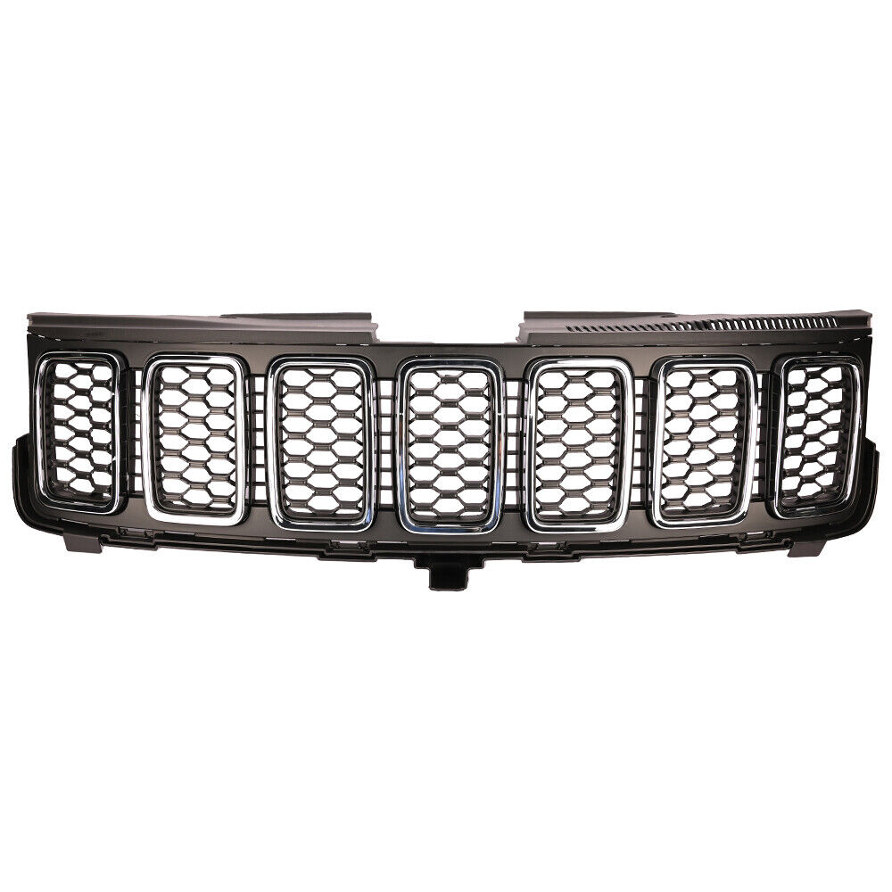 Grille assy JEEP GRAND CHEROKEE 2017-2021; Grille/Surround/Insert/Inner Grille/Reinforcement Assy; Chrome