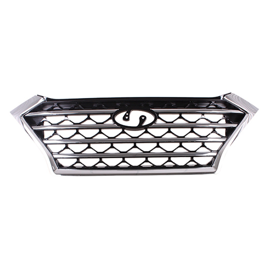 [HY1200233] Grille HYUNDA TUCSON 2019-2021 SILVER CHROME TRIM