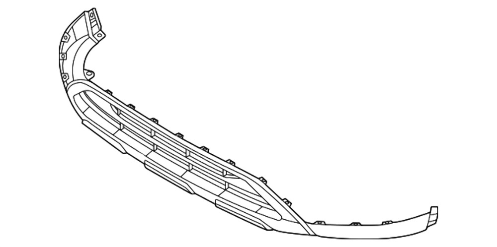 Front bumper cover lower MITSUBISHI OUTLANDER 2022-2023