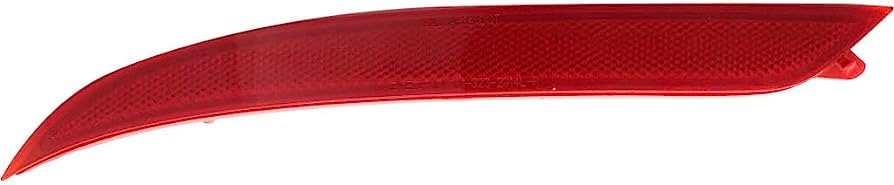 LT Rear bumper reflector KIA RIO 2016-2017; sedan