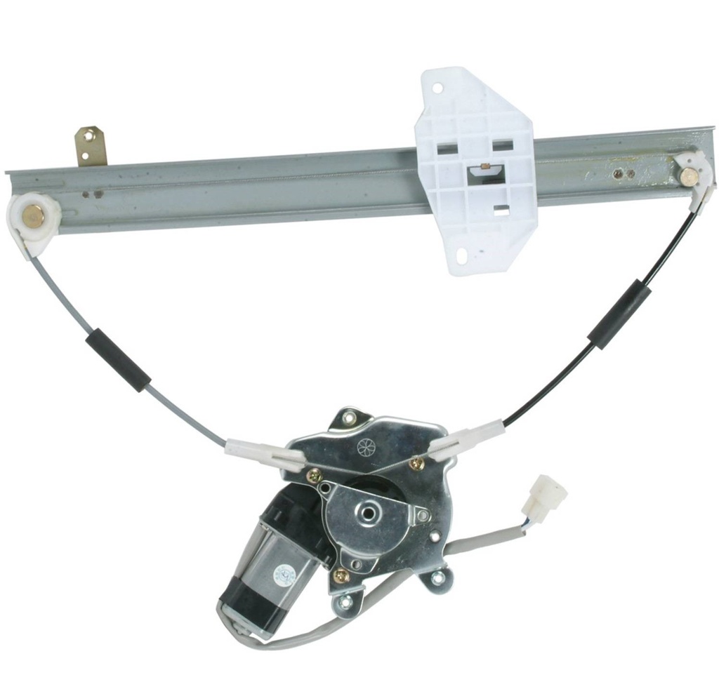 [MI1551108] RT Rear door glass regulator MITSUBISHI MIRAGE 1997-2002; Sedan; Regulator & Motor Assy