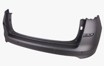 Rear bumper cover HYUNDAI TUCSON 2019-2021; w/Park Assist Sensors; prime