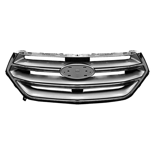 Grille assy FORD EDGE 2015-2018; SE|SEL|TITANIUM; w/o Front View Camera