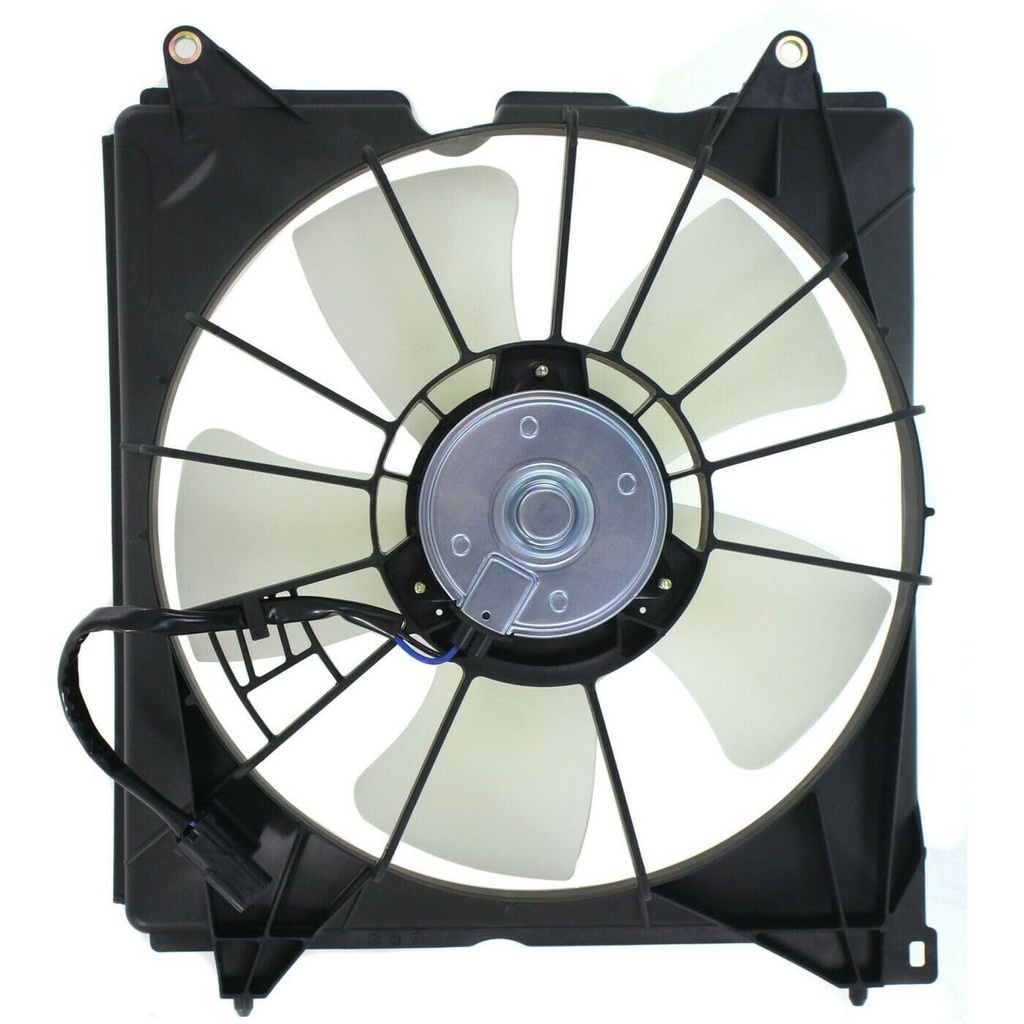 LT Radiator cooling fan assy HONDA ACCORD 2013-2017; V6, 3.5L Sedan; 4 Cyl; Denso Brand; Motor/Blade/Shroud Assy