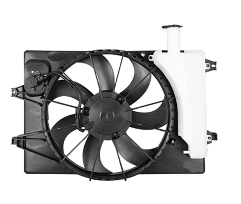 Radiator cooling fan assy HYUNDAI VELOSTER 2019-2021; 2.0L; Single Fan Assy