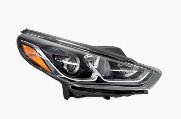 RT Headlamp assy composite HYUNDAI SONATA 2018-2019; Exc HYBRID; Halogen 