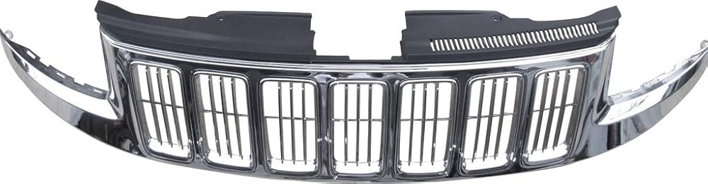 Grille assy JEEP GRAND CHEROKEE 2014-2016: Louvered Style; Assy; PTM