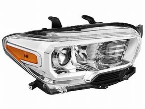 RT Headlamp assy composite TOYOTA TACOMA 2019-2023: w/o LED Daytime Running Lamps; w/o Fog Lamps