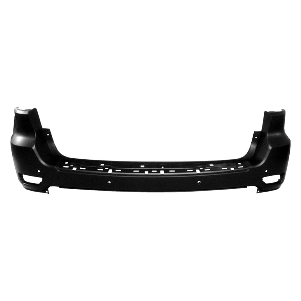 [CH1100A26] Rear bumper cover JEEP GRAND CHEROKEE 2016-2022: LAREDO|LIMITED|OVERLAND; w/BSD; w/o Adv Park Assist; w/Park Assist; prime