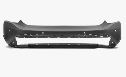 [NI1100342] Rear bumper cover NISSAN ROGUE 2021-2023/ W/PARKING SENSOR HOLE