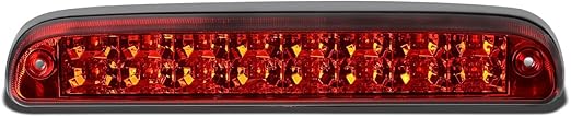 High mount stop lamp FORD RANGER 1995-2003 Fits: F250/F350 Super Duty 1999-2016: LED Style; Red Lens