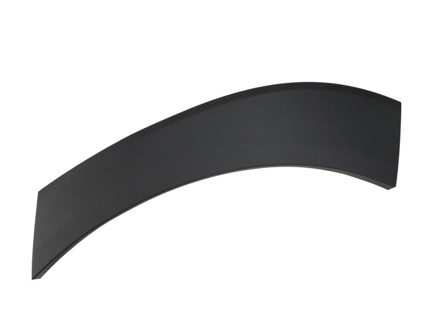 LT Rear wheel opening molding HYUNDAI TUCSON 2016-2021; On Quarter Panel; Textured Black