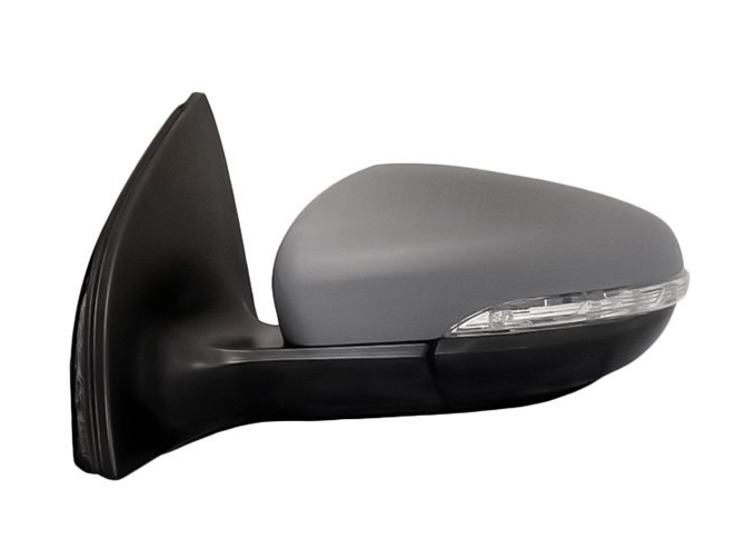 LT Mirror outside rear view VOLKSWAGEN GOLF & GTI 2010-2014; Heated; w/o Memory; PTM