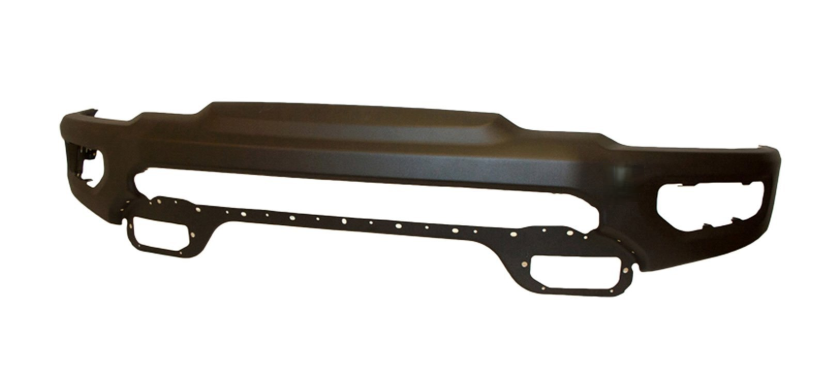 Front bumper face bar RAM 1500 2019-2024; REBEL|TRX|TRX LAUNCH EDITION; Face Bar/Lower Side Panel Assy
