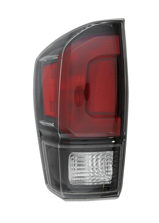 LT Taillamp assy TOYOTA TACOMA 2017-2019; w/Black Bezel