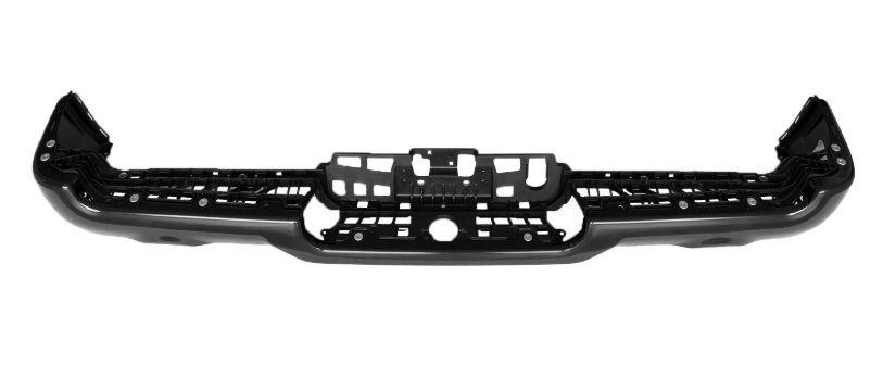 Rear bumper face bar RAM 1500 2019-2024; Dual Exh; prime