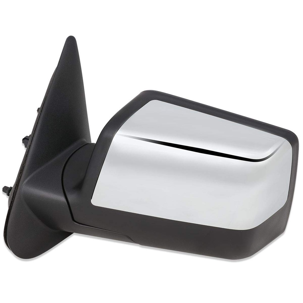 [FO1320289] LT Mirror outside rear view FORD RANGER 2006-2011: Power; Chrome