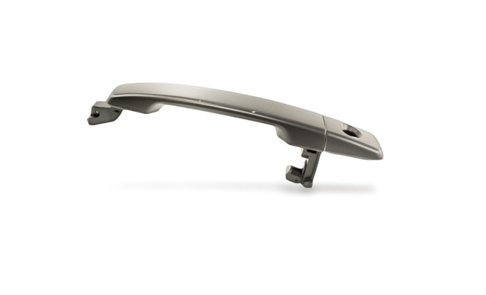 LT Front door handle outer NISSAN FRONTIER 2005-2009 w/o Off Road Pkg; w/o Keyless Entry; Code KH3; PTM 