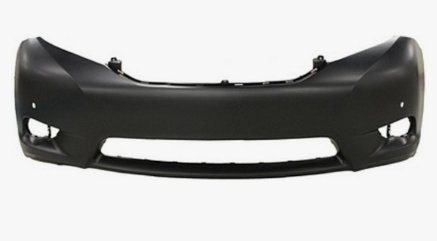 Front bumper cover TOYOTA SIENNA 2011-2017: LIMITED; w/Park Assist Sensors; prime