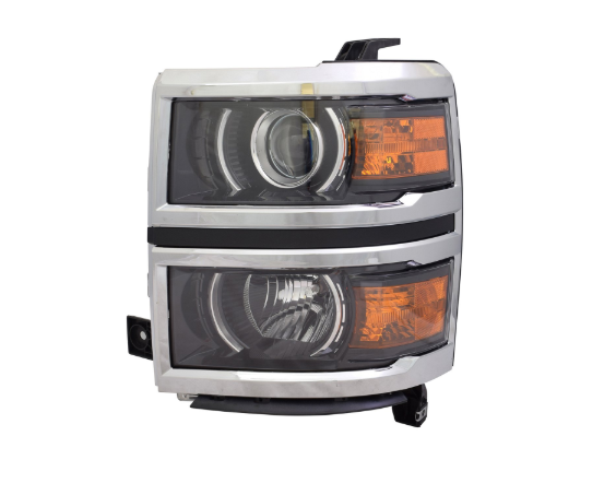 LT Headlamp assy composite CHEVROLET SILVERADO 1500 2014-2015; HIGH COUNTRY|LTZ; Projector Type 
