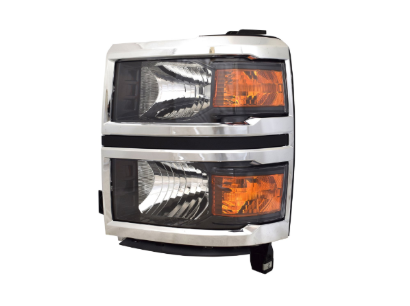 LT Headlamp assy composite CHEVROLET SILVERADO 1500; 2014-2015 LT|W/T; Halogen 