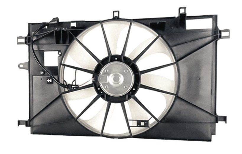 Radiator cooling fan assy TOYOTA COROLLA 2020-2022; Japan Built; Motor/Blade/Shroud Assy; 1.8L; Sedan