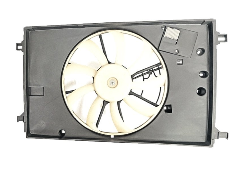 Radiator cooling fan assy TOYOTA COROLLA 2023-2024; 2.0L; Sedan; Motor/Blade/Shroud Assy; L|LE|XLE