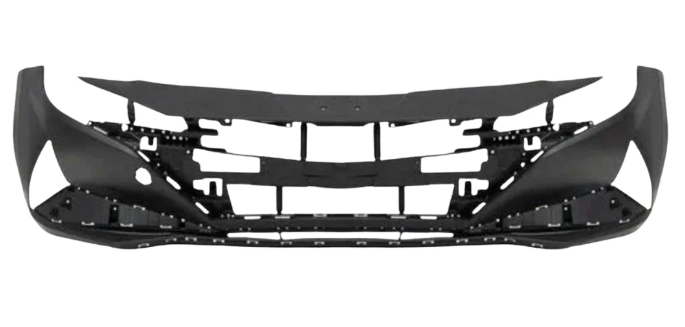 Front bumper cover HYUNDAI ELANTRA 2024-2025 BLUE HYBRID; w/o Parking Sensors; prime