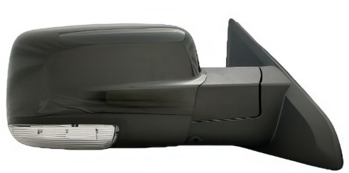 RT Mirror outside rear view RAM 2500 2017-2018 Manual; w/o Towing Pkg; From 3-20-17; Code [GPL]; w/o Auto Dimming 