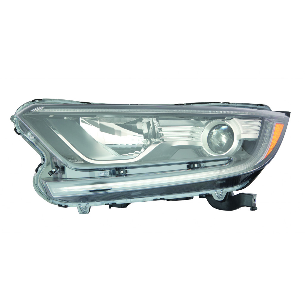 LT Headlamp assy composite HONDA CR-V 2017-2022: LX|EX|EX-L; Halogen; Value Line 