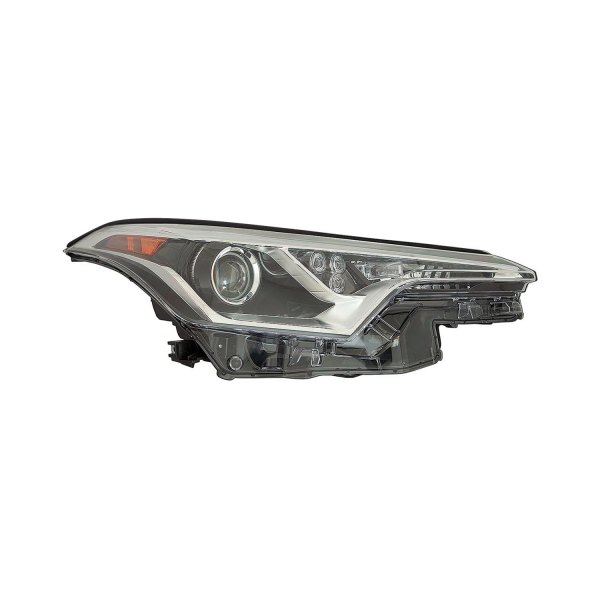 [TO2519193V] RT Headlamp lens/housing TOYOTA C-HR 2018-2019; Value Line