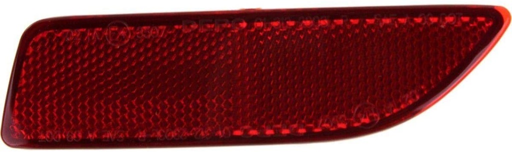 LT Rear bumper reflector TOYOTA COROLLA 2011-2013 Info: Canada Built; Value Line