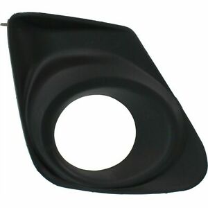 RT Front bumper insert TOYOTA COROLLA 2011-2013 w/Fog Lamps; Value Line