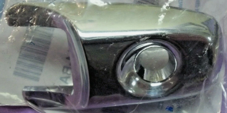 LT Front door handle outer LINCOLN MKZ 2010-2012 Handle & Bezel; w/Key Hole; Chrome; see notes 