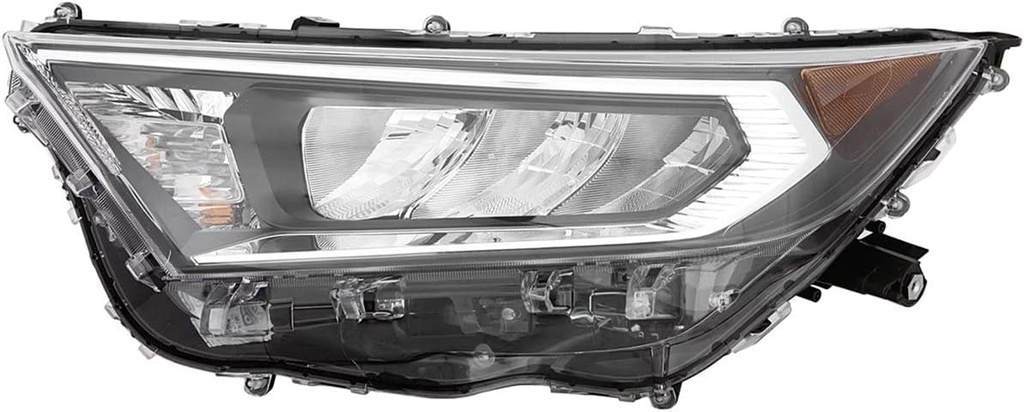 [TO2502275V] LT Headlamp assy composite TOYOTA RAV4 2019-2021: Multi-Led; Chrome Bezel; ADVENTURE|LIMITED|TRAIL|TRD|XLE|XLE Value Line