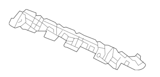 [71680-T47-A01] LT REAR BUMPER BRACKET HONDA CIVIC 2022-2024 H/B  