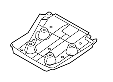 [58398-WB002] Cover, Floor Under REAR TOYOTA YARIS IA 2017-2018