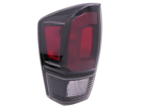[TO2800207V] LT Taillamp assy TOYOTA TACOMA 2020-2023: w/black bezel Value Line