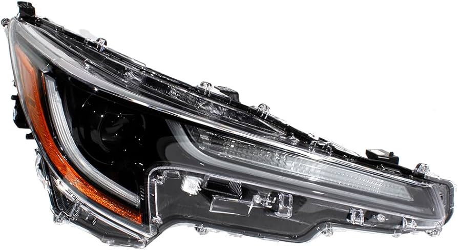 RT Headlamp assy composite	TOYOTA COROLLA 2023-2025: Sedan; GR; H/B; w/Accent Lighting Value Line