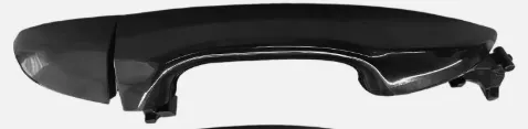 RT Front door outside handle TOYOTA COROLLA 2014-2019 w/cap w/o hole