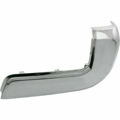 [TO1105131V] RT Rear bumper extension outer TOYOTA TACOMA 2016-2023 End Cap; w/o Parking Assist; Chrome Value Line