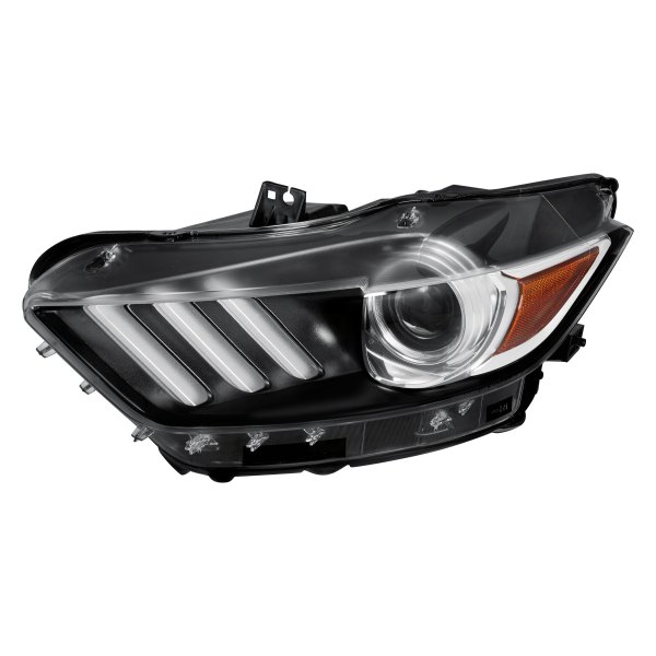 [FO2518124V] LT Headlamp lens/housing FORD MUSTANG 2015-2017; HID; w/LED Value Line