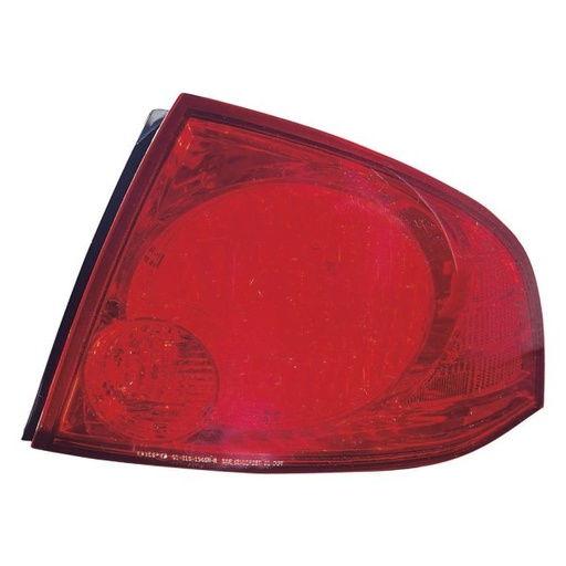 [NI2801159] RT Taillamp assy NISSAN SENTRA 2004-2006 Info: base/S model; quarter panel mounted