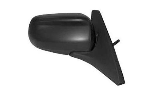 [MA1321129] RT Mirror outside rear view MAZDA PROTEGE 1999-2003 manual remote textured cap black
