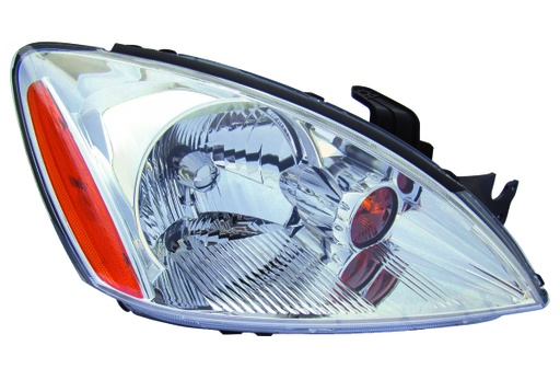 [MI2503136] RT Headlamp composite MITSUBISHI LANCER 2004-2007 CHROME; w/o ABS